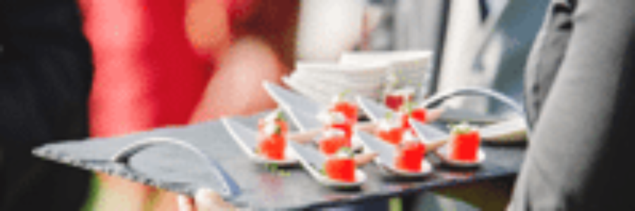 Martha's Gourmet Kitchen Catering Services Watermelon Appetizer in Tray service
