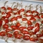 Martha's Gourmet Kitchen Special Event Catering Appetizers For Groups_Mozzarella and tomato