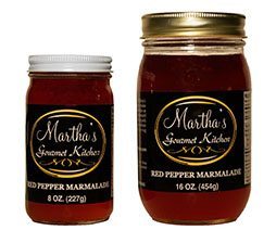 Martha's Gourmet Kitchen Red Pepper Marmalade